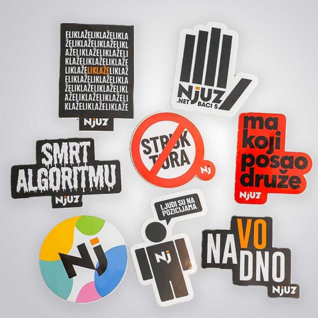 Novi neuništivi Njuz stikeri