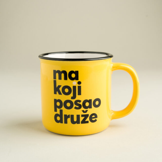Druže šolja žuta