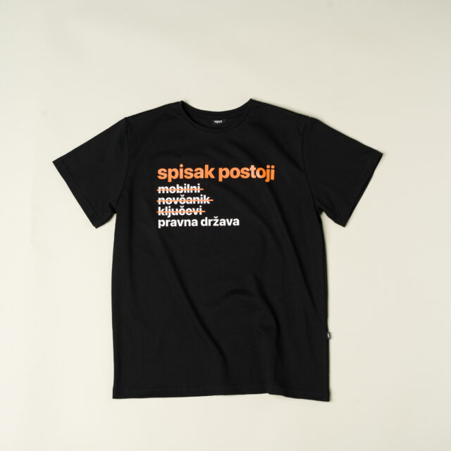 Spisak postoji majica